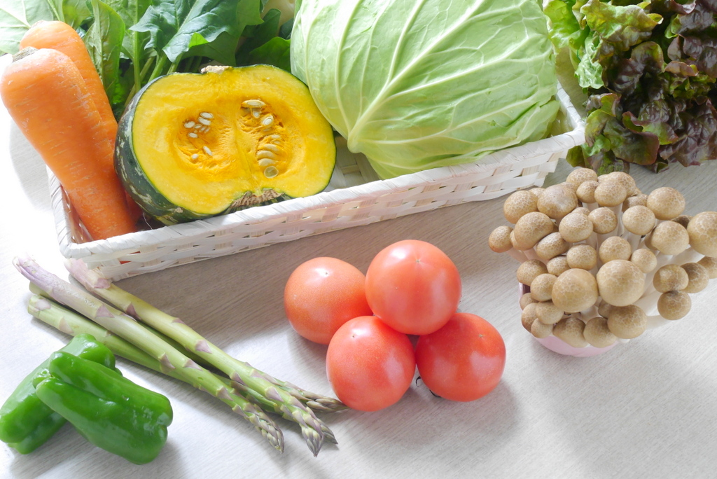 色とりどりの野菜